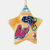 フリップフロップスターオーナメント セラミックオーナメント (右)