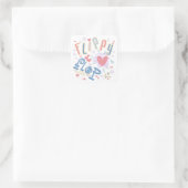 フリップフロップハートID311 スクエアシール (バッグ)