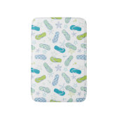 フリップフロップパターン バスマット (正面縦)