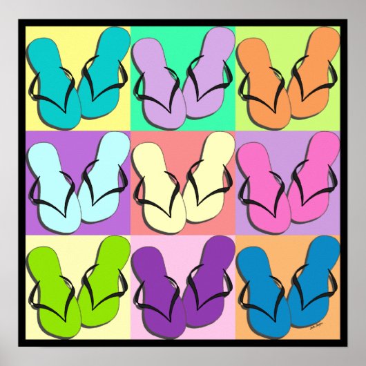 フリップフロップパレードポスター ポスター (正面)