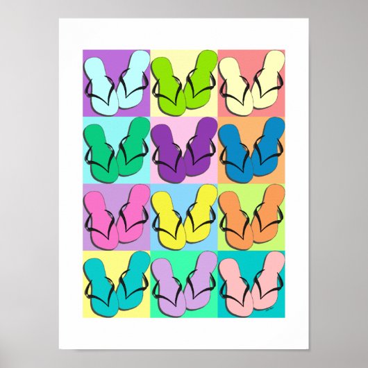 フリップフロップパレードポスター ポスター (正面)