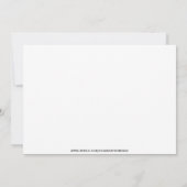 フリップフロッププールパーティー 招待状 (裏面)