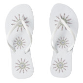 フリップフロップ – ビーズとチェーンスター ビーチサンダル (ソール)