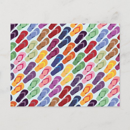 フリップフロップ ポストカード (正面)