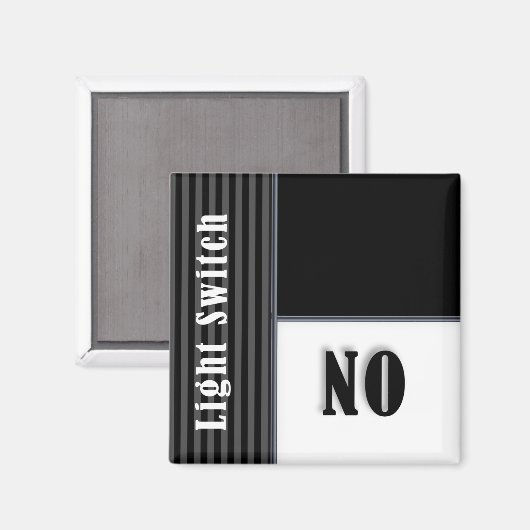 フリップマおもしろいグネット – ライトスイッチのステータス マグネット (正面/裏面)