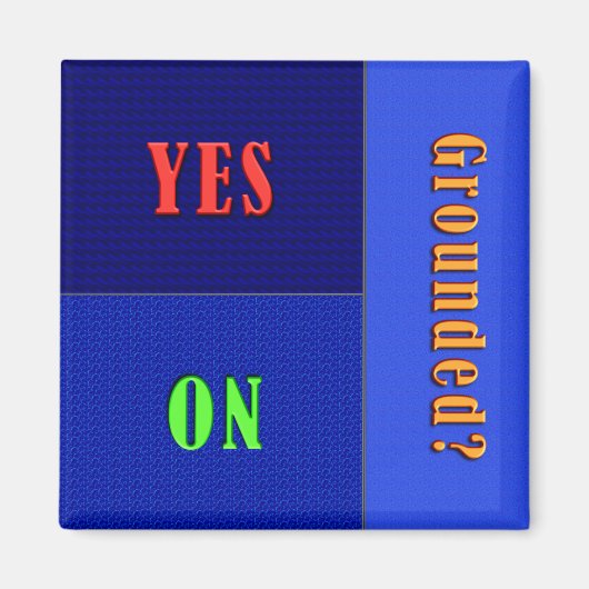 フリップマおもしろいグネット – 固定ステータス マグネット (正面)