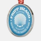 フリップ島(シーシェル) メタルオーナメント (左)