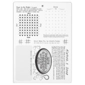 フリップ!1つのゲームボードに5つ クリップボード (裏面)