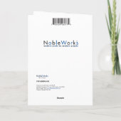 フリップMonkey-Orangutan -誕生日 カード (裏面)