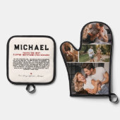 フリッ最高のピンのボーイフレンド |写真4 鍋つかみ&鍋敷きセット (正面)