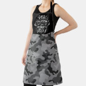 フリッ最高のピン'グランドパオールオーバープリントエプロン エプロン (インサイチュ)