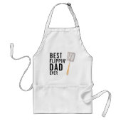 フリッ最高のピンパパエバー |父の日BBQエプロン スタンダードエプロン (正面)