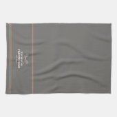 フリッ最高のピンパパヘラおもしろいレトロ キッチンタオル (横)