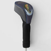 フリッ素晴らしピングパパフライ釣り子供の名前 ゴルフヘッドカバー (アングル)