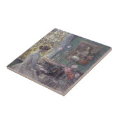 フリデリック・チャイルド・ハッサムによる即興演奏 タイル (側面)