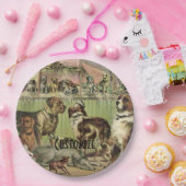 フリパーソナライズされたー・フレンズ愛犬家 ペーパープレート (パーティー)