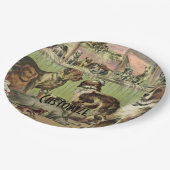 フリパーソナライズされたー・フレンズ愛犬家 ペーパープレート (アングル)