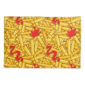 フリフランスのーズとレッドソースケチャップノベルティ 枕カバー (裏面)