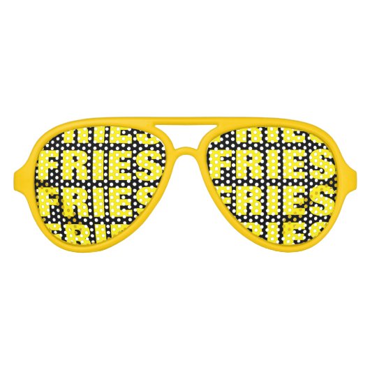 フリフランスのーズの執着おもしろいパーティーは眼鏡 アビエーターサングラス (正面)