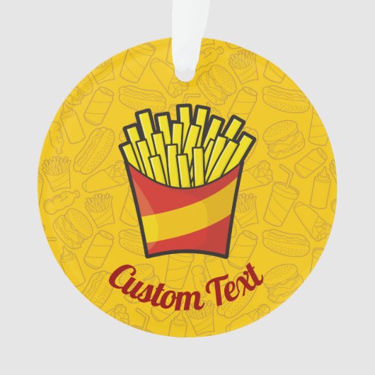 フリフランスのーズオーナメント オーナメント (正面)