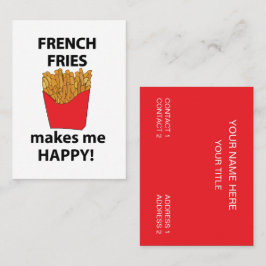フリフランスのーズファストフードレストランフフランスのァイ 名刺