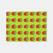 フリフランスのーズフリースブランケット フリースブランケット (正面(横))