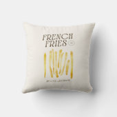 フリフランスのーズ愛おもしろい装飾用クッション クッション (裏面)