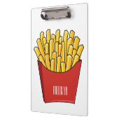 フリフランスのーズ漫画イラストレーション クリップボード (左)