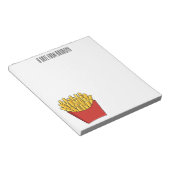 フリフランスのーズ漫画イラストレーション ノートパッド (アングル)