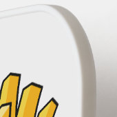 フリフランスのーズ漫画イラストレーション ピックルボールラケット (左詳細)