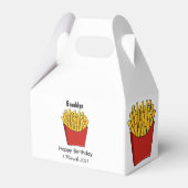 フリフランスのーズ漫画イラストレーション フェイバーボックス (裏面サイド)