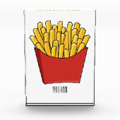 フリフランスのーズ漫画イラストレーション フォトブロック (正面)