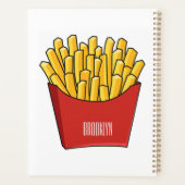 フリフランスのーズ漫画イラストレーション プランナー手帳 (裏面)