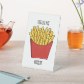 フリフランスのーズ漫画イラストレーション 台座サイン (インサイチュ)