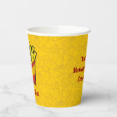 フリフランスのーズ紙カップ 紙コップ (左)