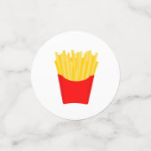 フリフランスのーズ誕生日 コンフェッティ (スモール正面)