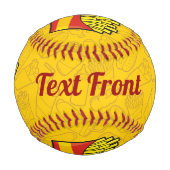 フリフランスのーズ野球 野球ボール (正面)