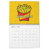 フリフランスのーズ カレンダー (2月 2026)