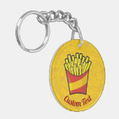 フリフランスのーズ キーホルダー (正面左)