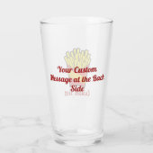 フリフランスのーズ タンブラーグラス (裏面)