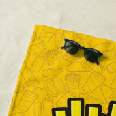 フリフランスのーズ ビーチタオル (インサイチュ)