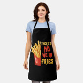 フリフランスのー エプロン (着用した状態)