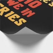 フリフランスのー ラッピングペーパー (角)