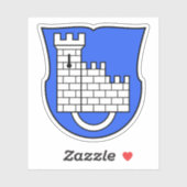 フリブールの紋章 シール (シート)