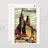 フリブール（スイス） ポストカード (正面/裏面)