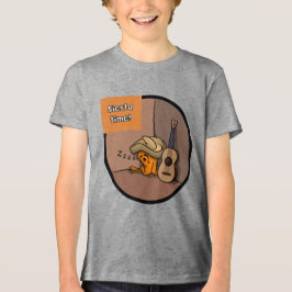 フリホーレ蛙の昼寝キッズTシャツ トライブレンドＴシャツ