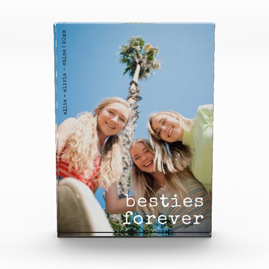 フリモダン最高のーズカスタムベスティーズフォーバーレイ フォトブロック (正面)