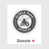 フリュエラパススイスアルプスのモーターサイクルツアー シール (シート)