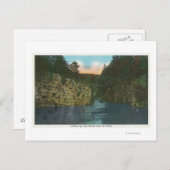 フリュームからロング・ラピッドを見上げる ポストカード (正面/裏面)