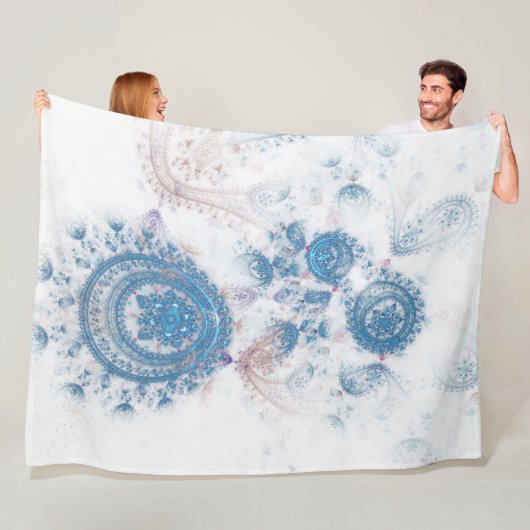 フリラティスチームパンク抽象芸術 フリースブランケット (インサイチュ)